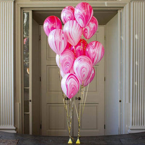 10pc/lot Marble Agate Latex 12Inch Balloon Marblezided Party Balloon Birthday Party Decor Latex Balloons for Baby Shower Kids Party